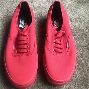 Red Van shoes